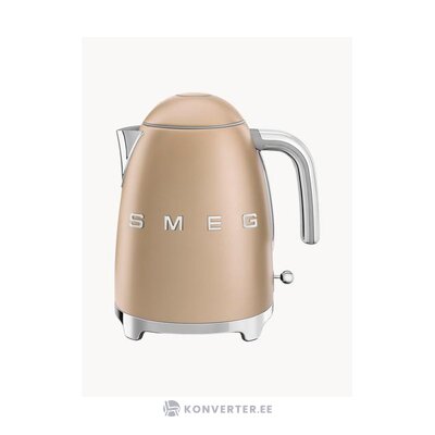 Beige design kettle 50&#39;s style (smeg) intact