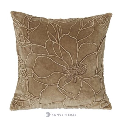 Brown decorative pillow flower (hd collection) 45x45 intact