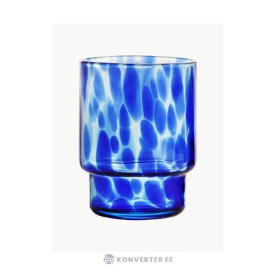 Mėlynas vandens stiklinių rinkinys 4 vnt vėžlys (amsterdamas) nepažeistas