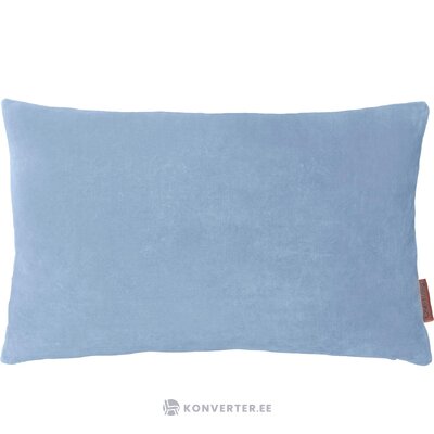 Šviesiai mėlynas aksominis pagalvės užvalkalas eleonora (jaukus gyvenimas) 30x50 visuma