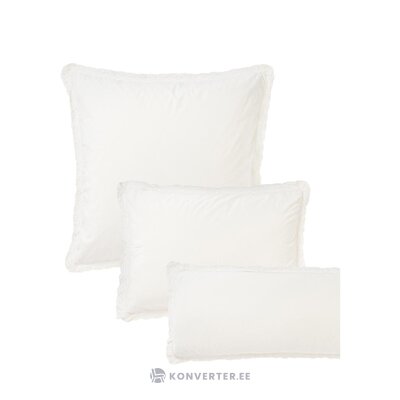 Baltas medvilninis pagalvės užvalkalas (adoria) 70x80 nepažeistas