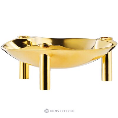 Golden design decorative bowl soren (copenhagen) intact