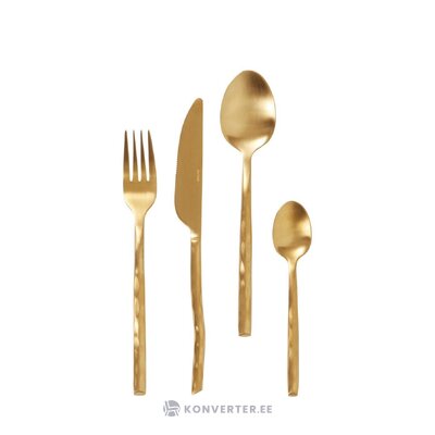 Golden cutlery set 24-piece lyonel (jotex) intact
