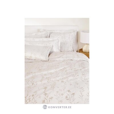 Satin duvet cover with flower print (hurley) 200x200 whole