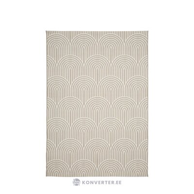 Gray-white patterned carpet (arches) 160x230 intact