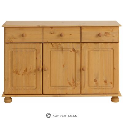 Light brown solid wood chests of drawers