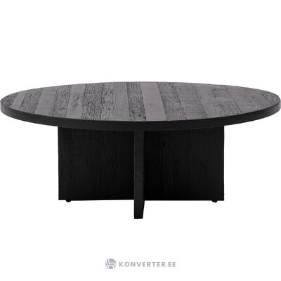 Melns masīvkoka dīvāna galds šerwood (riviera maison) neskarts