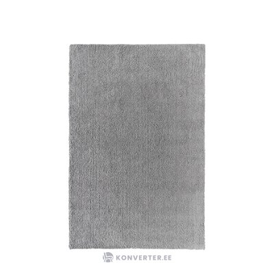 Ковер серый ворсовый 195х300 см (leighton)