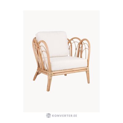 Rattan design armchair sherbrooke (mica decorations) intact