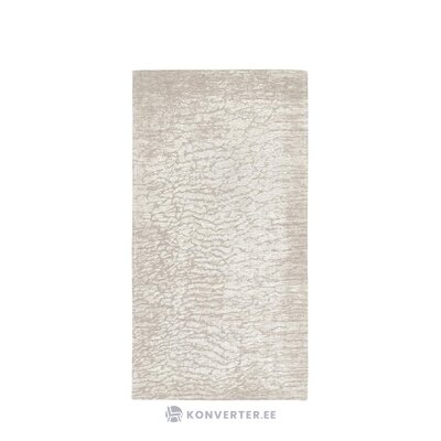 Light gray pattern design cotton carpet (imani) 80x150 whole