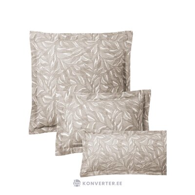 Smėlio spalvos medvilninis pagalvės užvalkalas (amita) 50x70 visas
