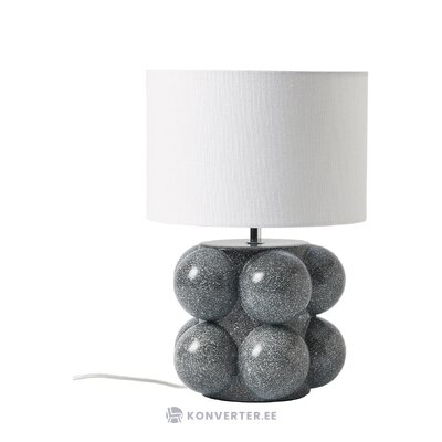 Grey-white table lamp (baal) intact
