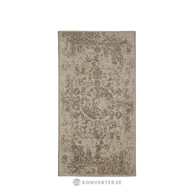 Rusvai pilkas vintažinio stiliaus kilimas (zadie) 80x150 nepažeistas