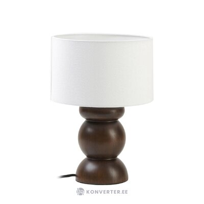 Brown-white table lamp (sascha) intact