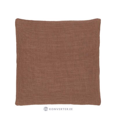 Brown cotton pillowcase (anise) 45x45 whole