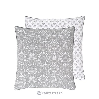 Double-sided cotton pillowcase (tiara) 45x45 whole