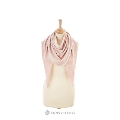 Розовый кашемировый шарф salima (шея) 110х185 целый