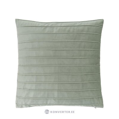 Pilkas aksominis pagalvės užvalkalas (lola) 50x50 nepažeistas