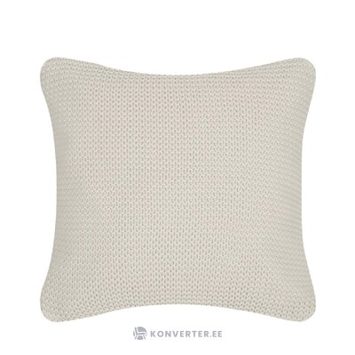 White cotton pillowcase (adalyn) 40x40 intact