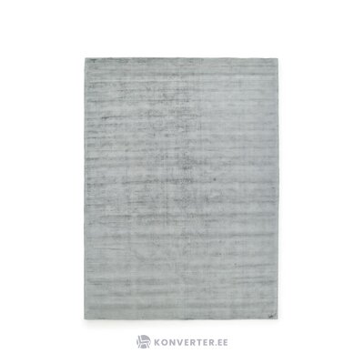 Light blue viscose carpet (jane) 300x400 with beauty flaws.