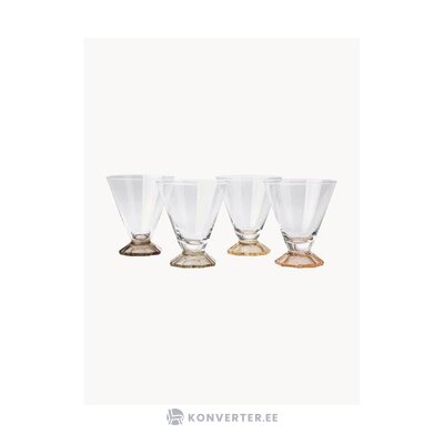 Set of 4 cocktail glasses aylee (hkliving) intact