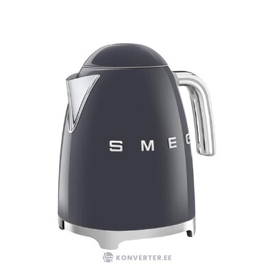 Dark gray design kettle 50&#39;s retro style (smeg) intact