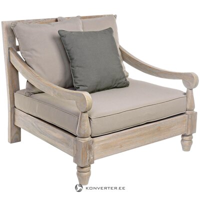 Solid wood garden chair (bali) bizzotto