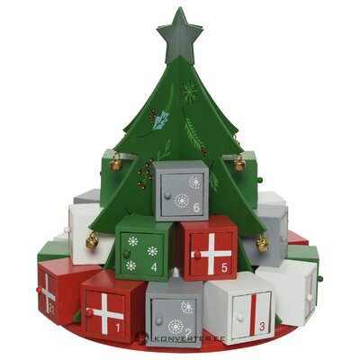Рождественский календарь Дерево (каемингк)