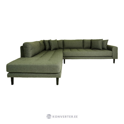 Kampinė sofa (lido atviras galas) 257x220 cm