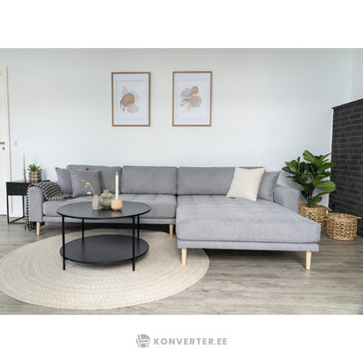 Серый угловой диван (lido Lounge) 290х170 см