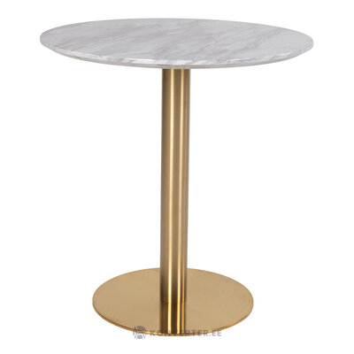 Marmuro imitacijos pietų stalas (bolzano) ø70x75cm