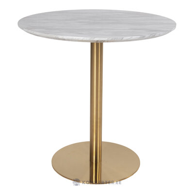 Marmuro imitacijos pietų stalas (bolzano) ø90x75cm
