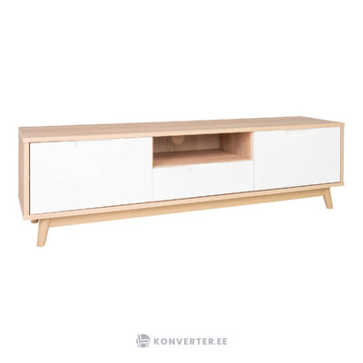 White TV stand (copenhagen) 150x38x46 cm