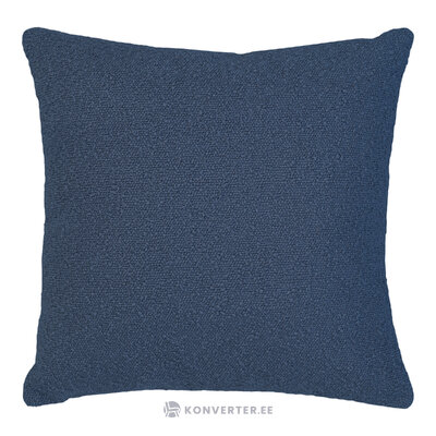 Диванная подушка синяя (саванна) 45х45 см.