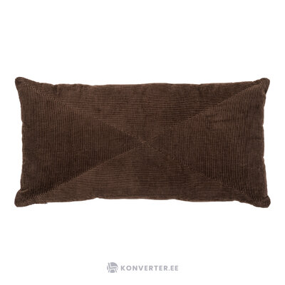 Диванная подушка коричневая (Гриффит) 30х60 см.