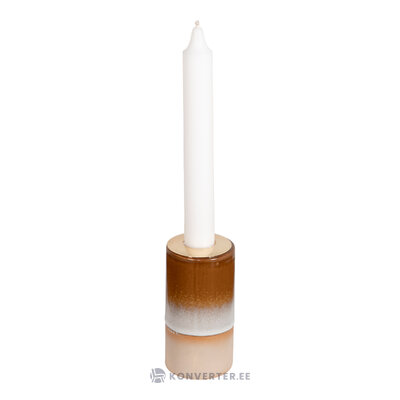 Vaaleanruskea kynttilänjalka (kynttilänjalka) ø5x10 cm