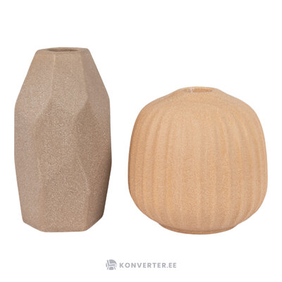 Brown vase (vase and candle holder)