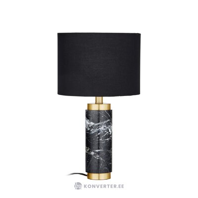Black and gold table lamp (miranda) minor cosmetic flaws