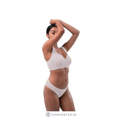 Balta sieviešu bikini nyxia (sorbeta sala) neskarta