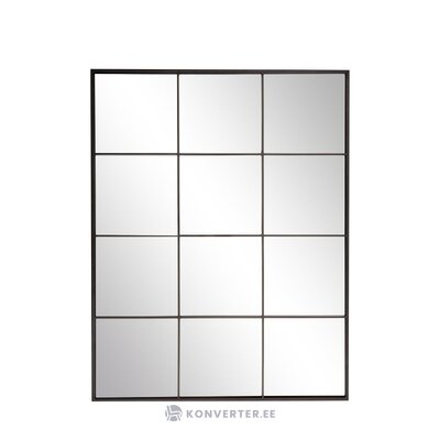 Melns sienas spogulis (clarita) ar skaistuma trūkumu