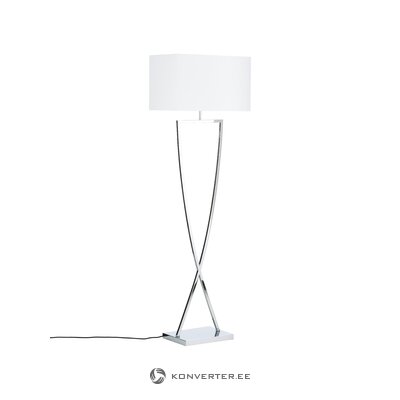 White and silver floor lamp toulouse (villeroy &amp; boch)