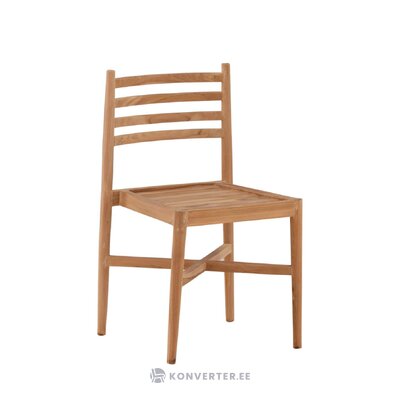 Садовый стул из массива дерева Theodor (венчурный дизайн) с дефектом красоты