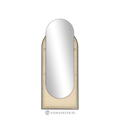 Dizaino sieninis veidrodis (pirmas) su grožio trūkumais