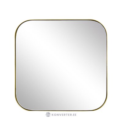 Square wall mirror (ivy) with beauty flaws