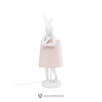 Дизайнерская настольная лампа кролик (эскизный проект)