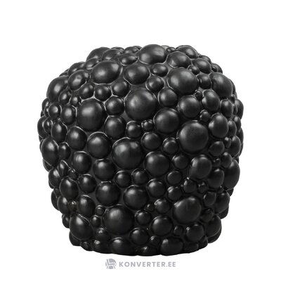 Musta keraaminen design-kukkamaljakko celeste (by on)