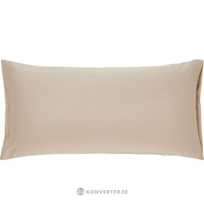 Smėlio spalvos medvilninis pagalvės užvalkalas prestižinis (royfort) 40x80