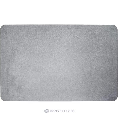 Gray bath mat luna (moonstone) 40x60