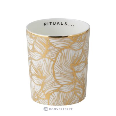 Candle holder golden leaves (rituals)