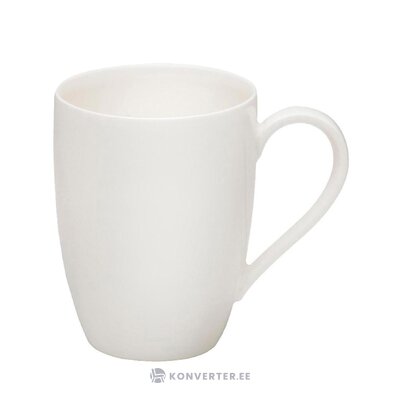 6 baltų kavos puodelių rinkinys basic white (villeroy &amp; boch)